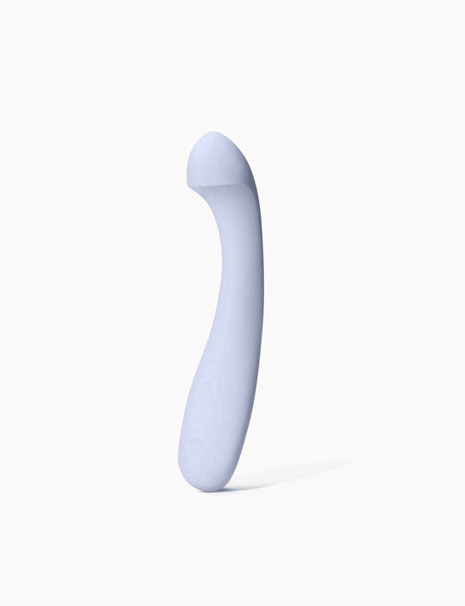 Dame Arc G-Spot Vibrator Ergonomic Design in Blue